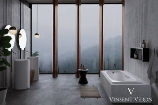 Ванна чугунная Vinsent Veron Concept VCO1707042H 170x70см с отверстиями для ручек